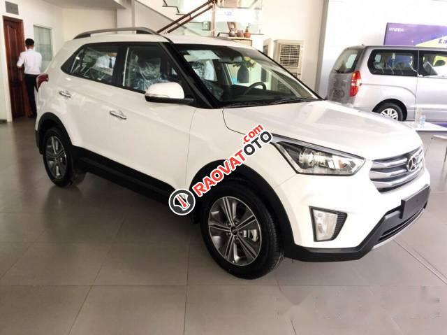 Bán ô tô Hyundai Creta đời 2017, màu trắng, nhập khẩu giá cạnh tranh-0