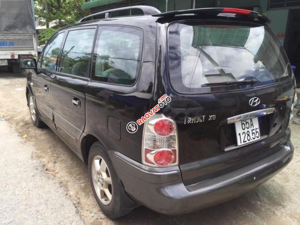 Bán Hyundai Trajet đời 2004, màu đen, nhập khẩu số tự động, 275tr-2