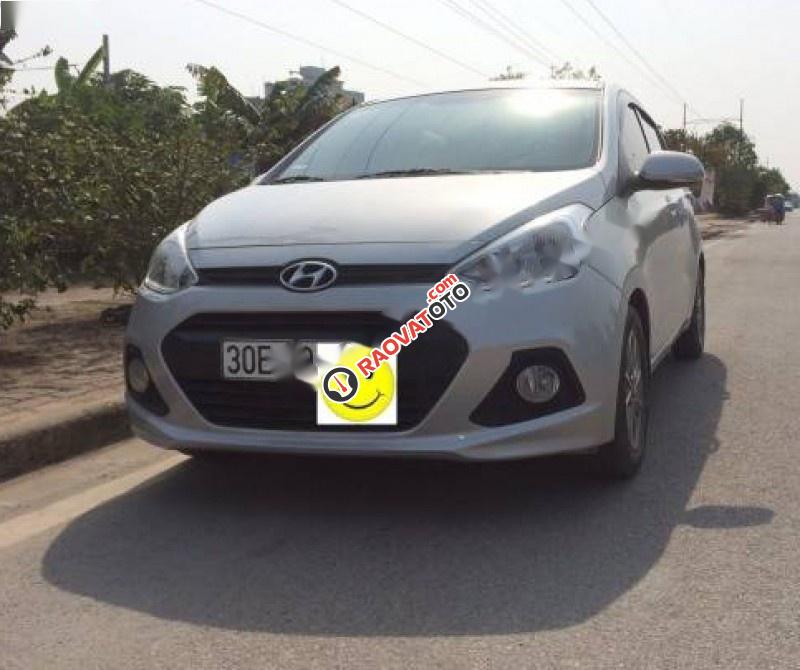 Cần bán xe Hyundai Grand i10 1.0 MT đời 2015, màu bạc, nhập khẩu số sàn giá cạnh tranh-3