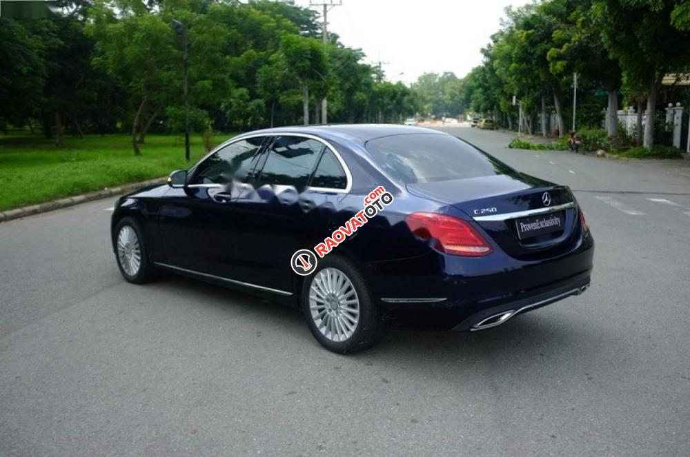 Bán Mercedes C200 đời 2016, màu xanh lam-6