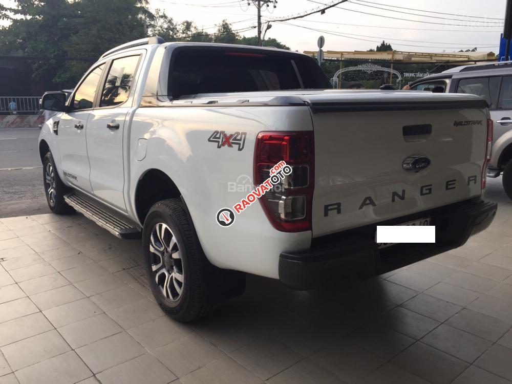 Bán Ford Ranger Wildtrak 3.2L sản xuất 2017, màu trắng xe nhập, giá 960 triệu+ nắp thùng Thái Lan - giao ngay tại nhà-4