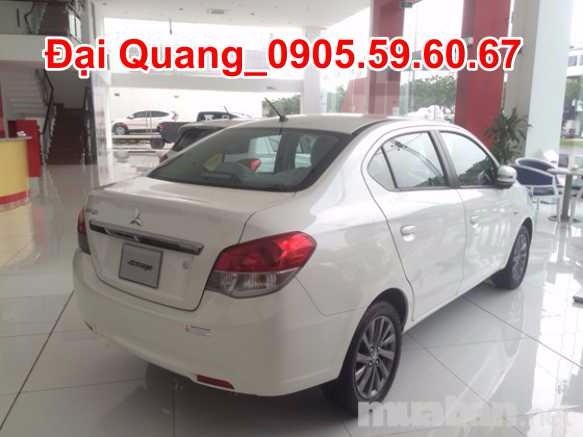 Bán xe Mitsubishi Attrage đời 2017, màu trắng, xe nhập, giá chỉ 460.5 triệu-3