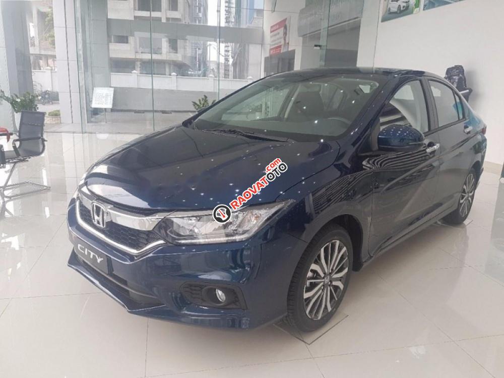 Cần bán xe Honda City 1.5 CVT đời 2017, màu xanh-2