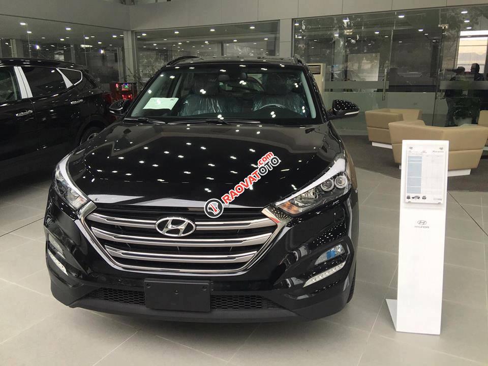 Bán Hyundai Tucson Limited 2.0 AT FWD đời 2017, màu đen-4