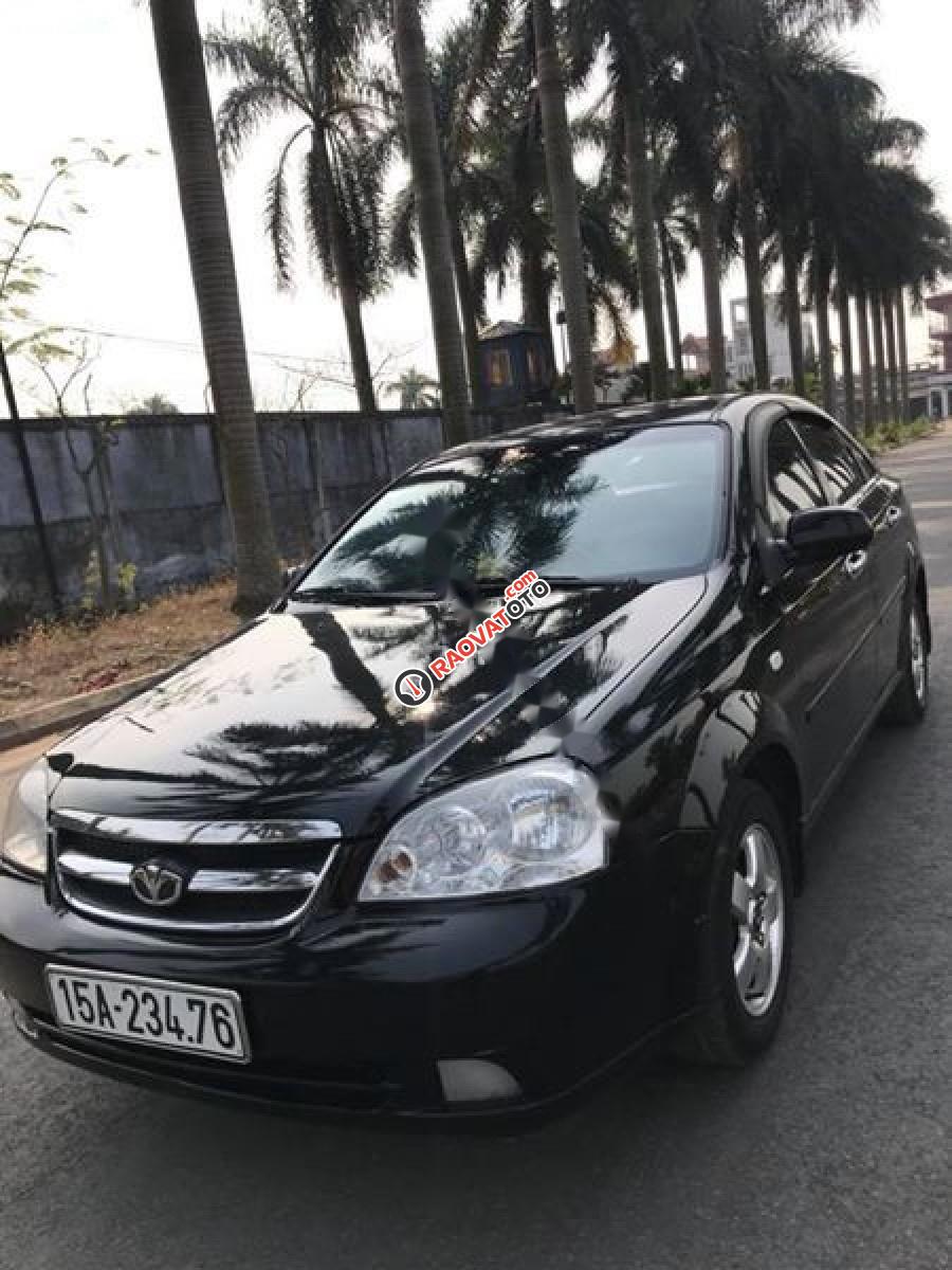 Bán ô tô Daewoo Lacetti EX 1.6 MT đời 2008, màu đen giá cạnh tranh-1