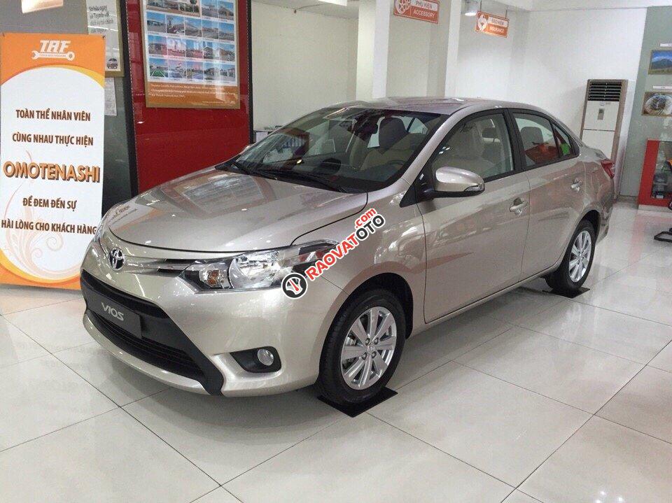 Cần bán xe Toyota Vios 1.5G sản xuất 2017, màu bạc, đủ màu giao ngay trong ngày-0