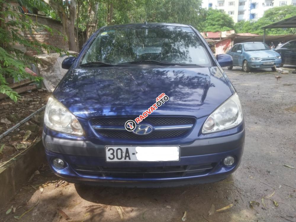 Cần bán xe Hyundai Getz 1.4 MT năm 2009, màu xanh lam nhập, 225 triệu-1