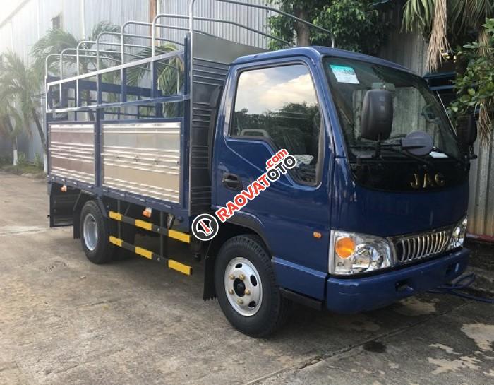 Cần mua xe tải trả góp JAC 2T4 - chỉ cần trả trước 50 triệu, JAC 2T4 thùng bạt-0