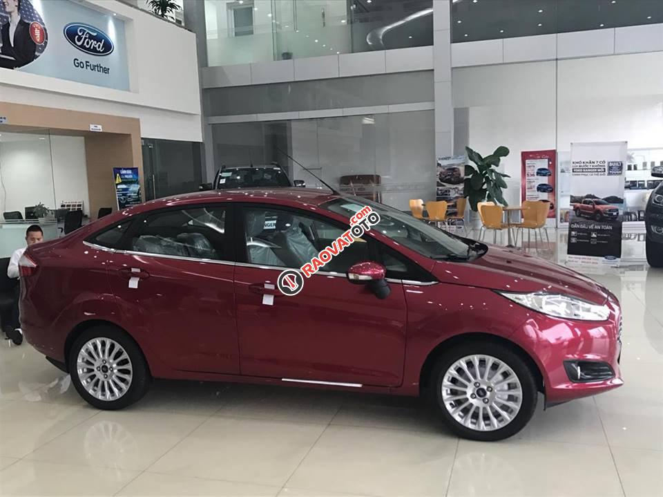 Bán Ford Fiesta 1.5L AT Titanium đời 2017, màu đỏ, giá cạnh tranh-1