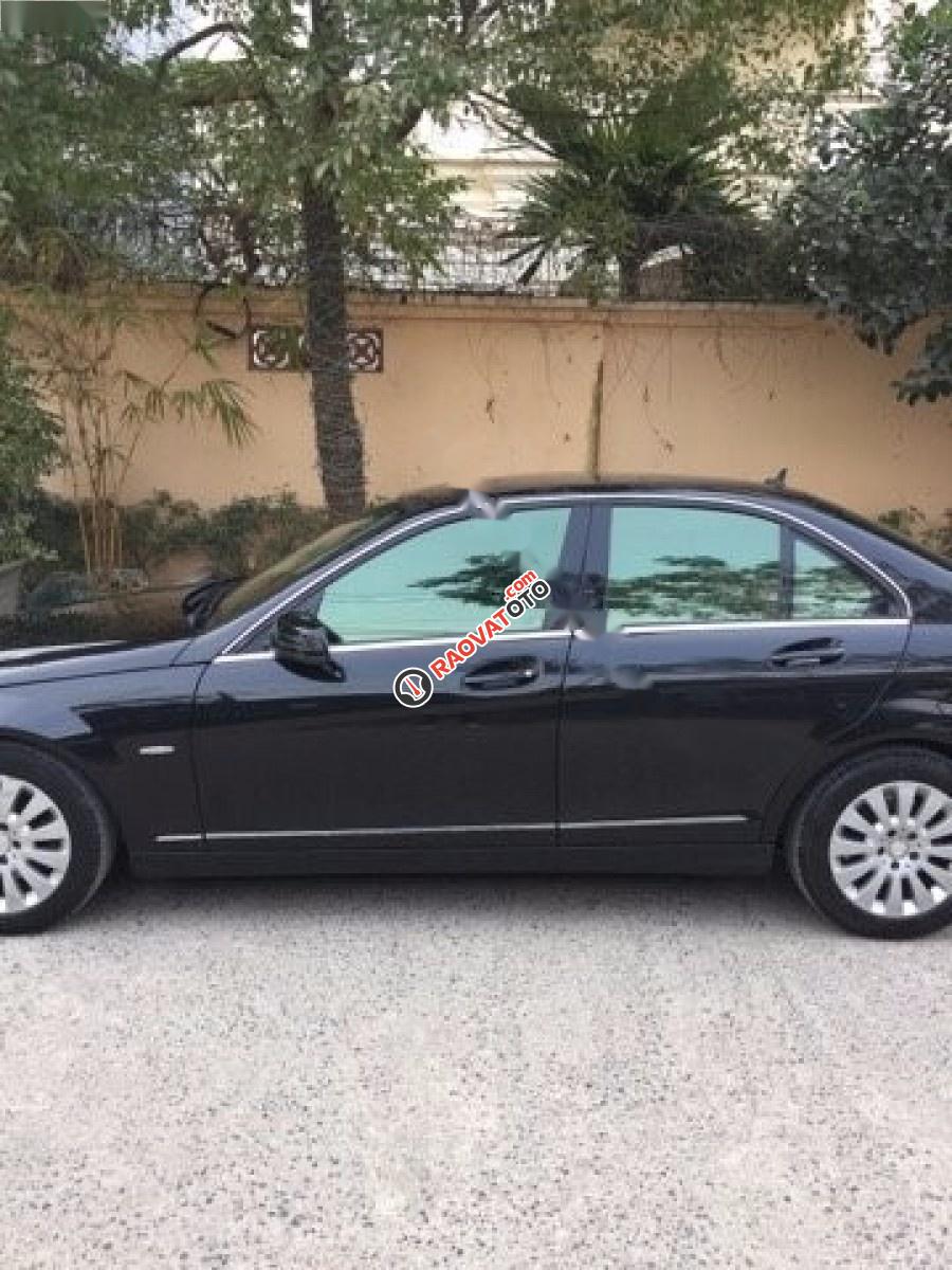 Bán Mercedes C200 Elegance đời 2009, màu đen, 560 triệu-2