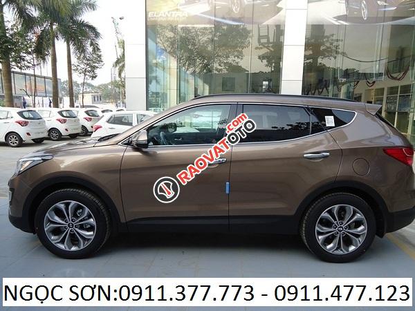 "Cực sốc" khuyến mãi mừng xuân 2018, Hyundai Santa Fe, trả góp 90% xe, LH Ngọc Sơn: 0911.377.773-0