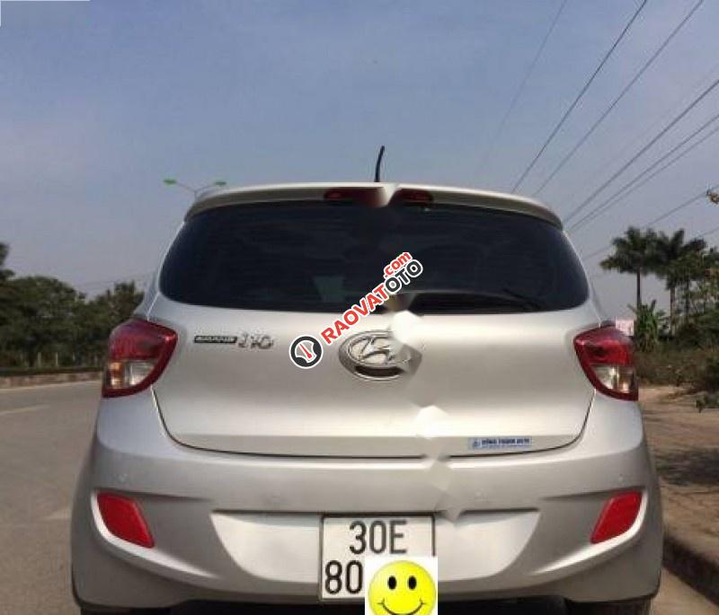 Cần bán xe Hyundai Grand i10 1.0 MT đời 2015, màu bạc, nhập khẩu số sàn giá cạnh tranh-4