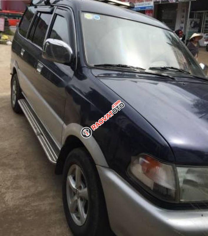 Xe Toyota Zace GL đời 2000, màu xanh lam xe gia đình-0