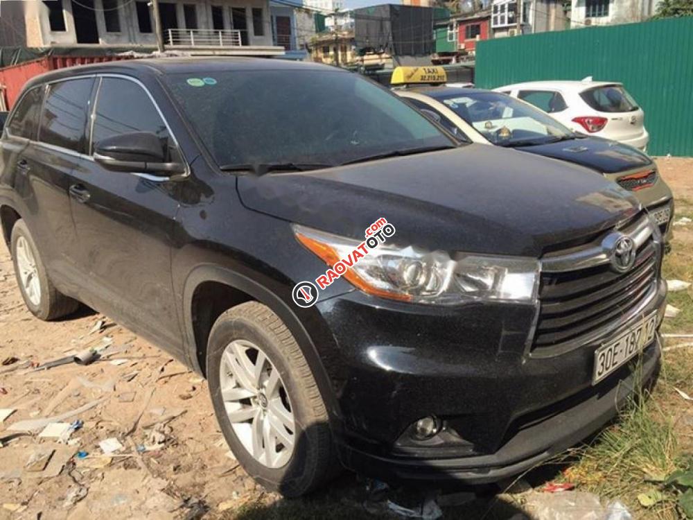 Cần bán lại xe Toyota Highlander đời 2016, màu đen, nhập khẩu còn mới-5