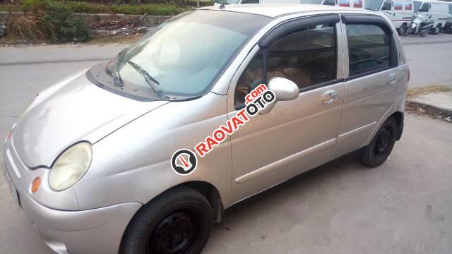 Bán xe Daewoo Matiz SE đời 2008, màu bạc-4