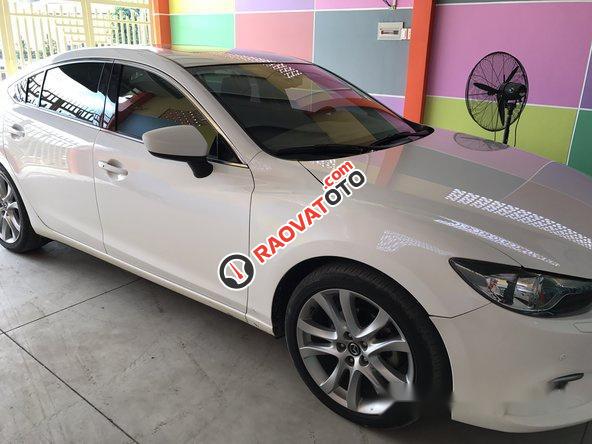 Bán Mazda 6 2.5L đời 2016, màu trắng -0