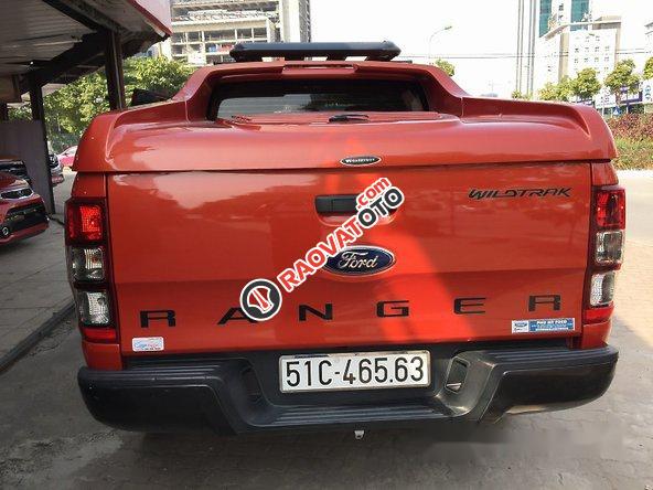 Bán xe Ford Ranger Wildtrak 2.2 đời 2014, màu đỏ, nhập khẩu-4