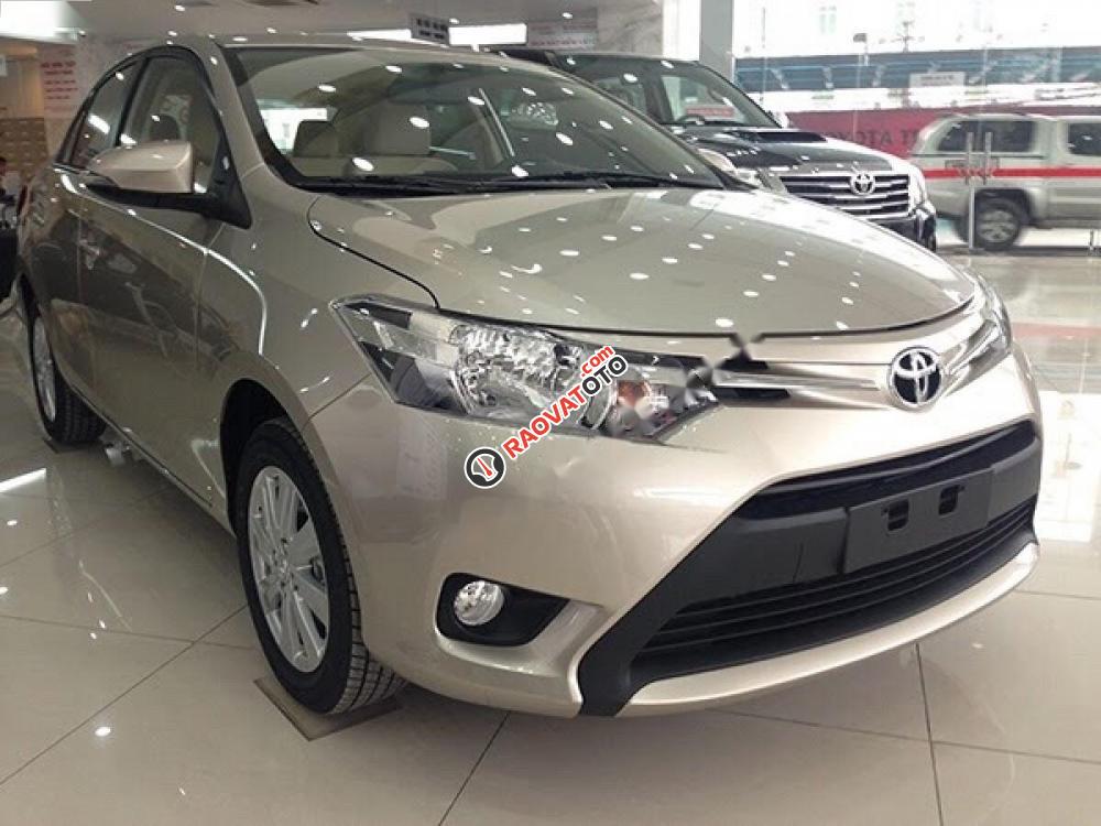 Bán Toyota Vios 1.5E CVT đời 2017 giá cạnh tranh-0