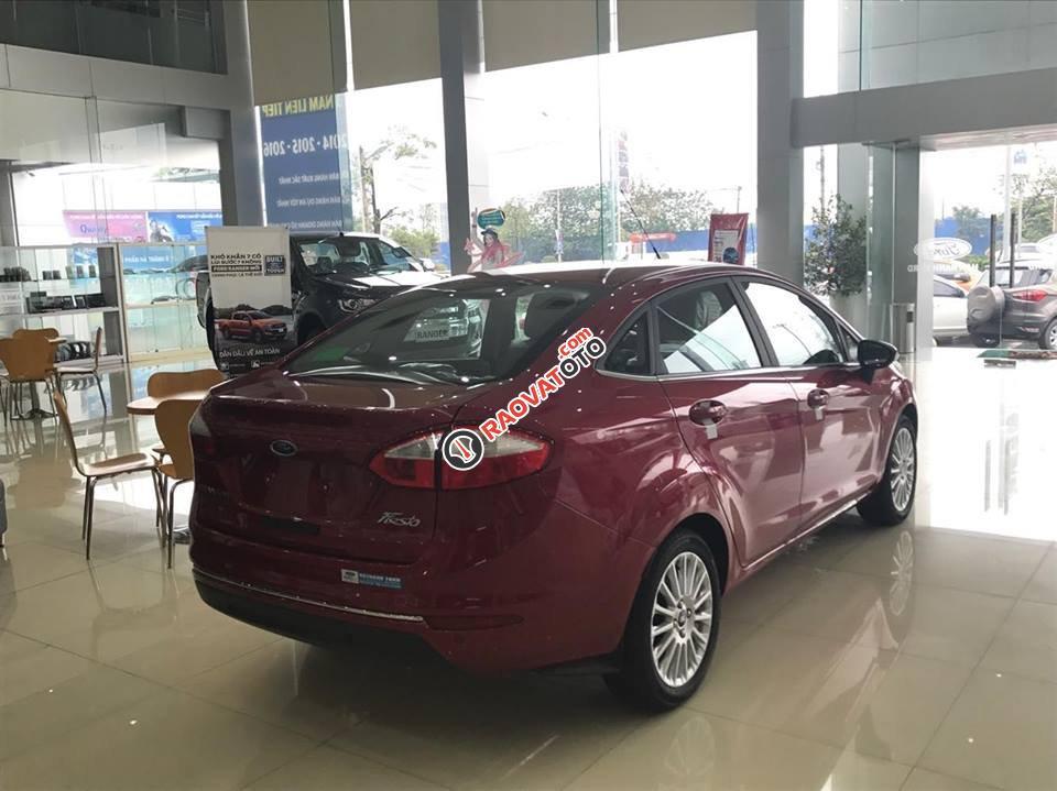 Bán Ford Fiesta 1.5L AT Titanium đời 2017, màu đỏ, giá cạnh tranh-3