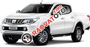 Bán Mitsubishi Triton GLX đời 2018, màu trắng, xe nhập, giá cực tốt-0