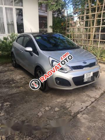 Cần bán xe Kia Rio AT đời 2012, màu bạc, giá 388tr-1