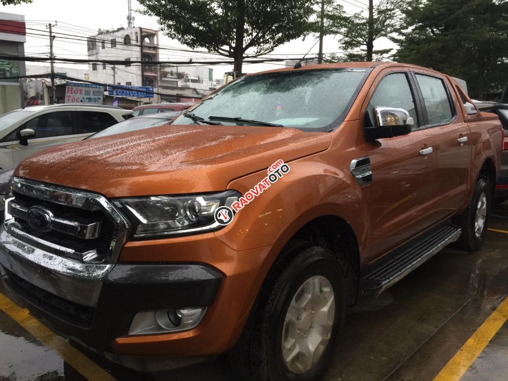 Cần bán Ford Ranger XLT 4x4_MT sản xuất 2017, màu cực lạ xe nhập, giá chỉ 790 triệu-2