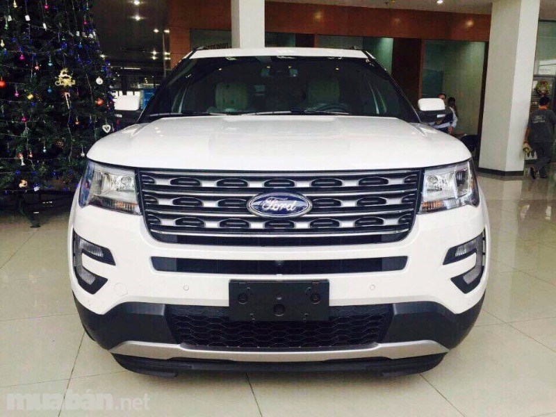 Cần bán xe Ford Explorer đời 2017, màu trắng, xe nhập-0