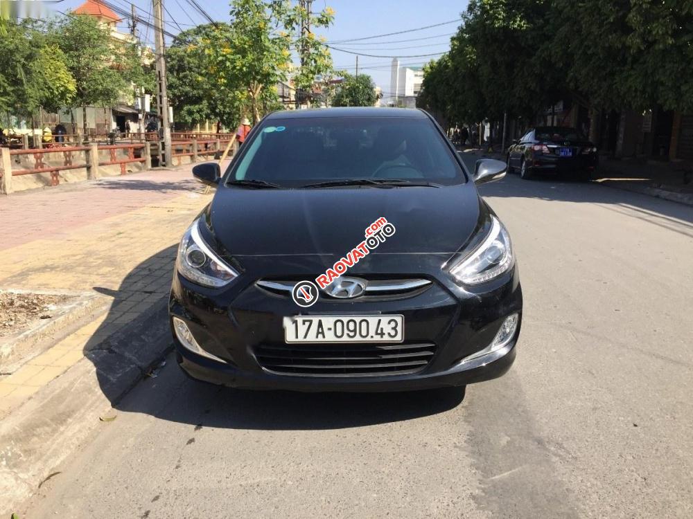 Cần bán xe Hyundai Accent Blue đời 2016, màu đen, nhập khẩu Hàn Quốc-1