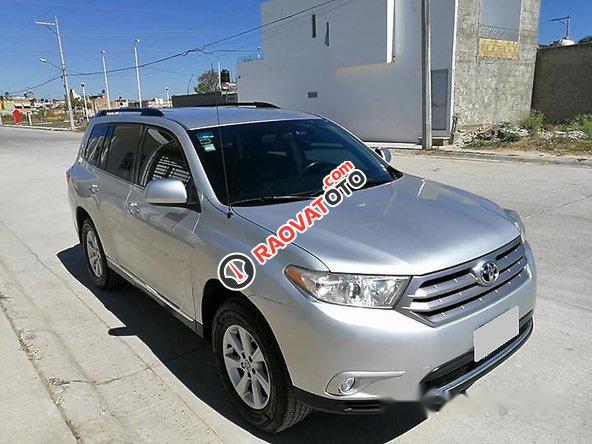 Bán xe Toyota Highlander SE đời 2011, màu bạc số tự động-1