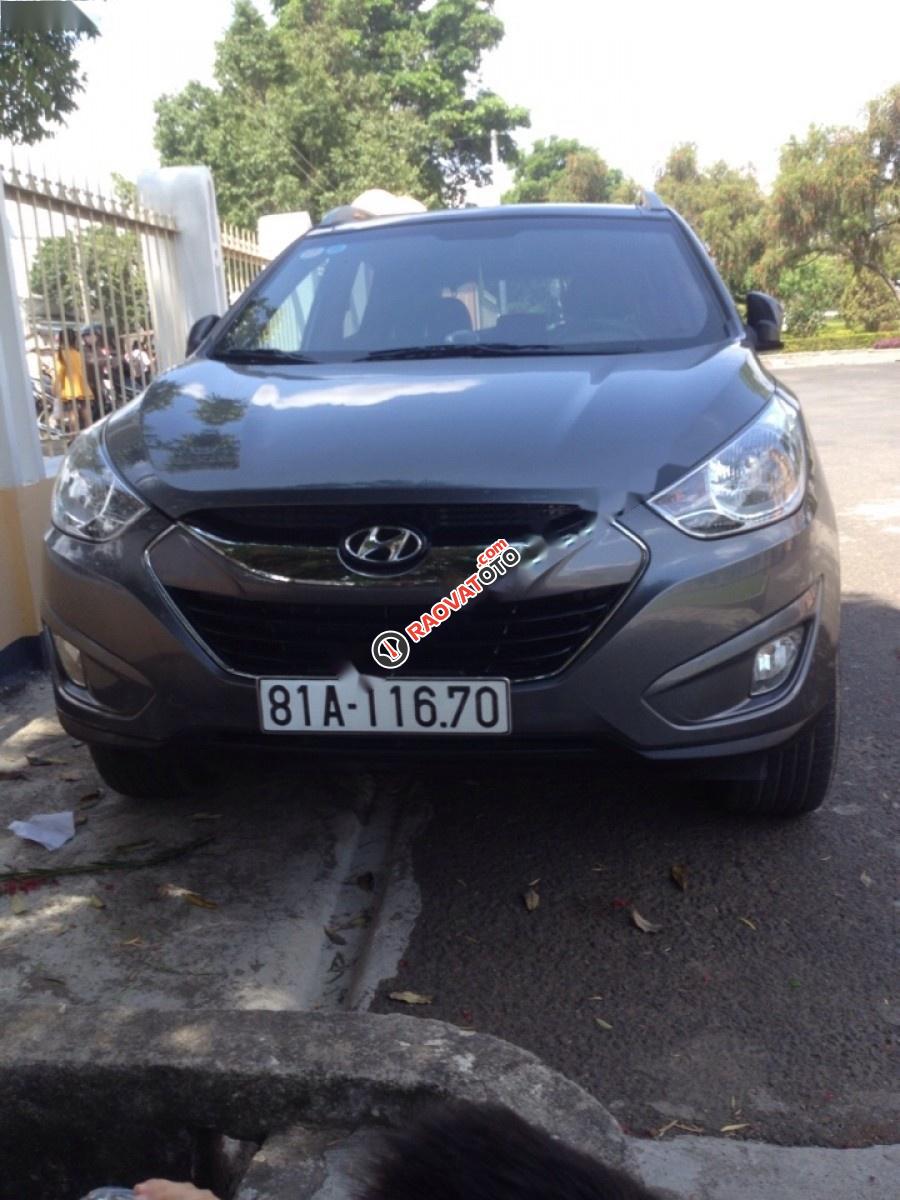 Bán Hyundai Tucson 2.0 AT 4WD đời 2010, màu xám, xe nhập xe gia đình, 580 triệu-1