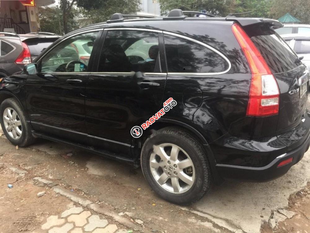 Xe Honda CR V đời 2007, màu đen, xe nhập-8