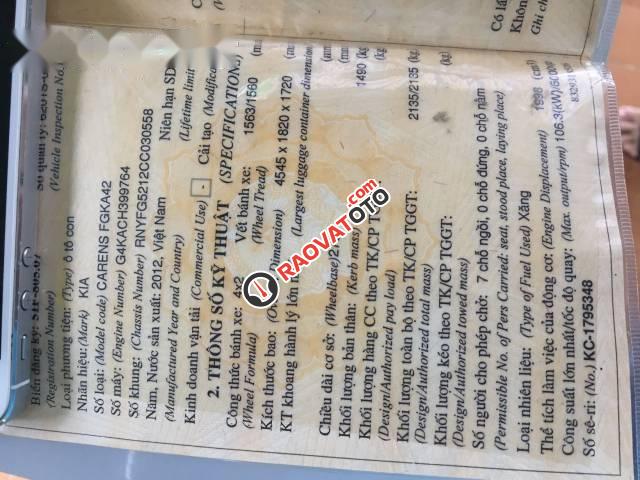 Bán xe Kia Carens MT đời 2012 giá cạnh tranh-3