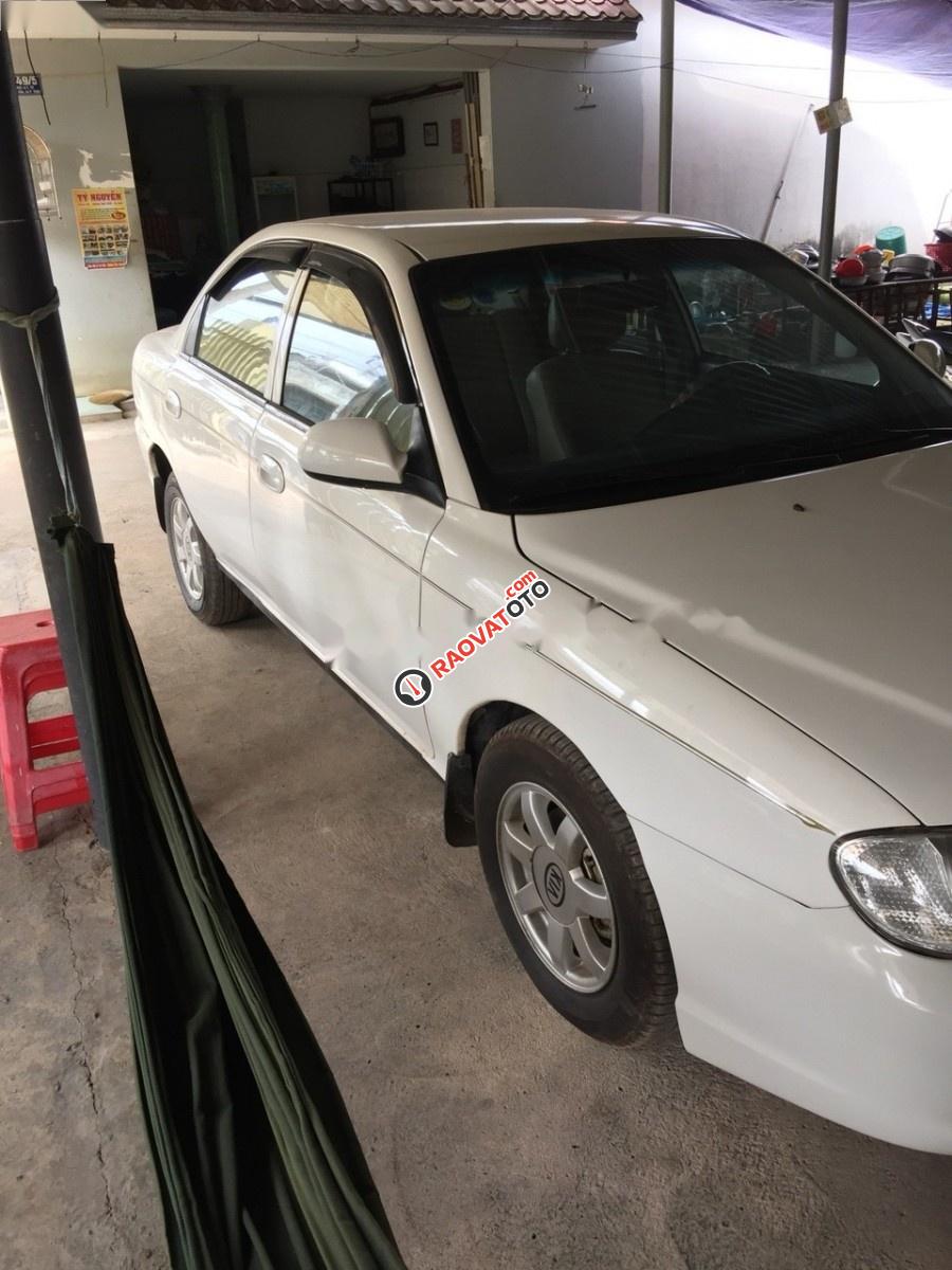 Bán Kia Spectra LS sản xuất 2004, màu trắng, xe nhập, giá chỉ 125 triệu-2