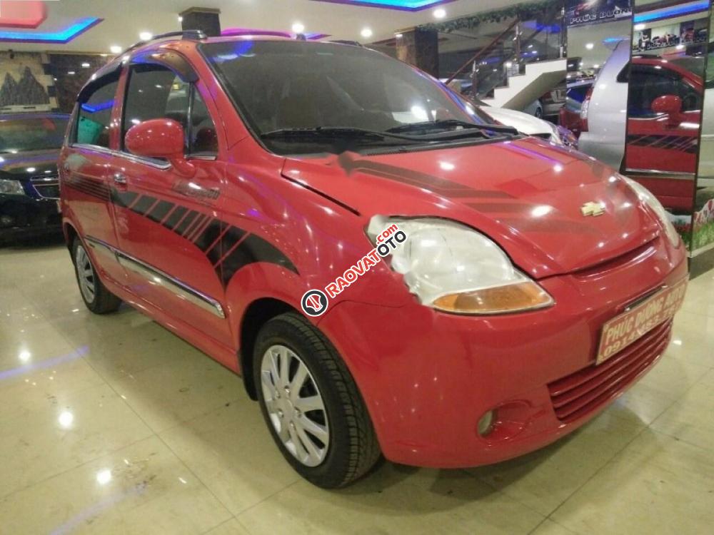 Cần bán Chevrolet Spark LT 0.8 MT đời 2011, màu đỏ như mới, giá 155tr-0