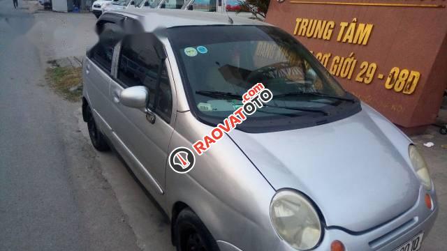 Bán xe Daewoo Matiz SE đời 2008, màu bạc-3