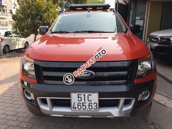 Bán xe Ford Ranger Wildtrak 2.2 đời 2014, màu đỏ, nhập khẩu-7