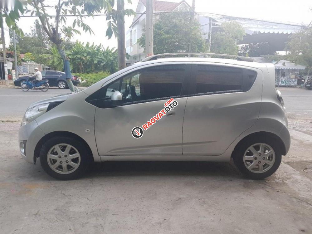 Bán Chevrolet Spark LT 1.2 MT đời 2011, màu bạc, xe gia đình, 195 triệu-5