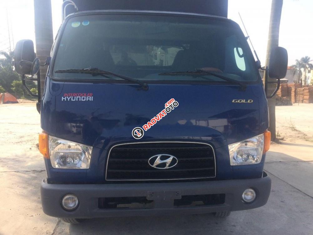 Bán Hyundai HD sản xuất 2013, màu xanh lam, xe nhập, giá tốt-4