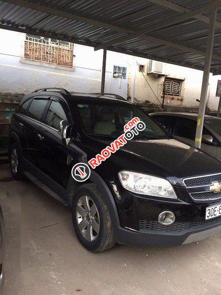 Bán ô tô Chevrolet Captiva LTZ năm 2008, màu đen chính chủ-3