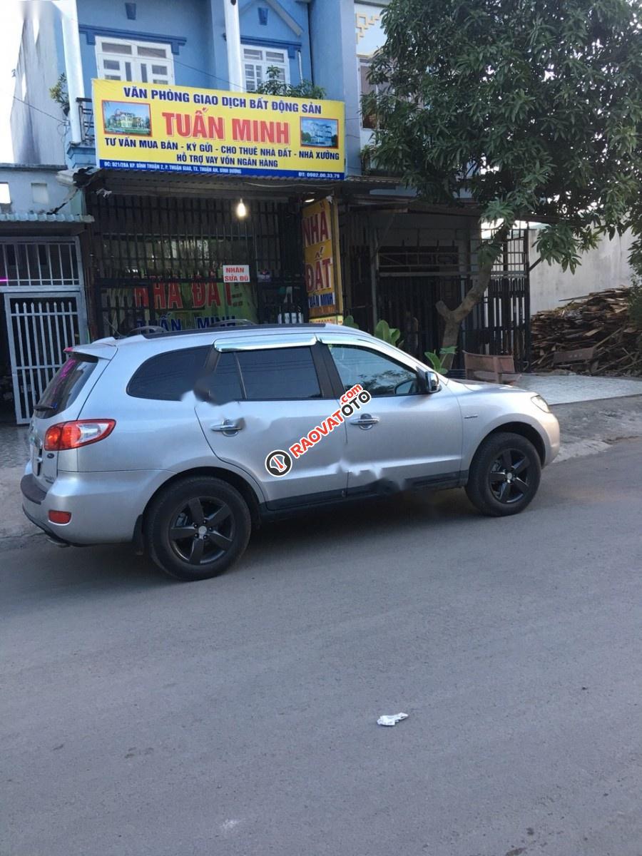 Bán xe Hyundai Santa Fe 2.2L 4WD đời 2008, màu bạc, xe nhập, giá chỉ 469 triệu-5