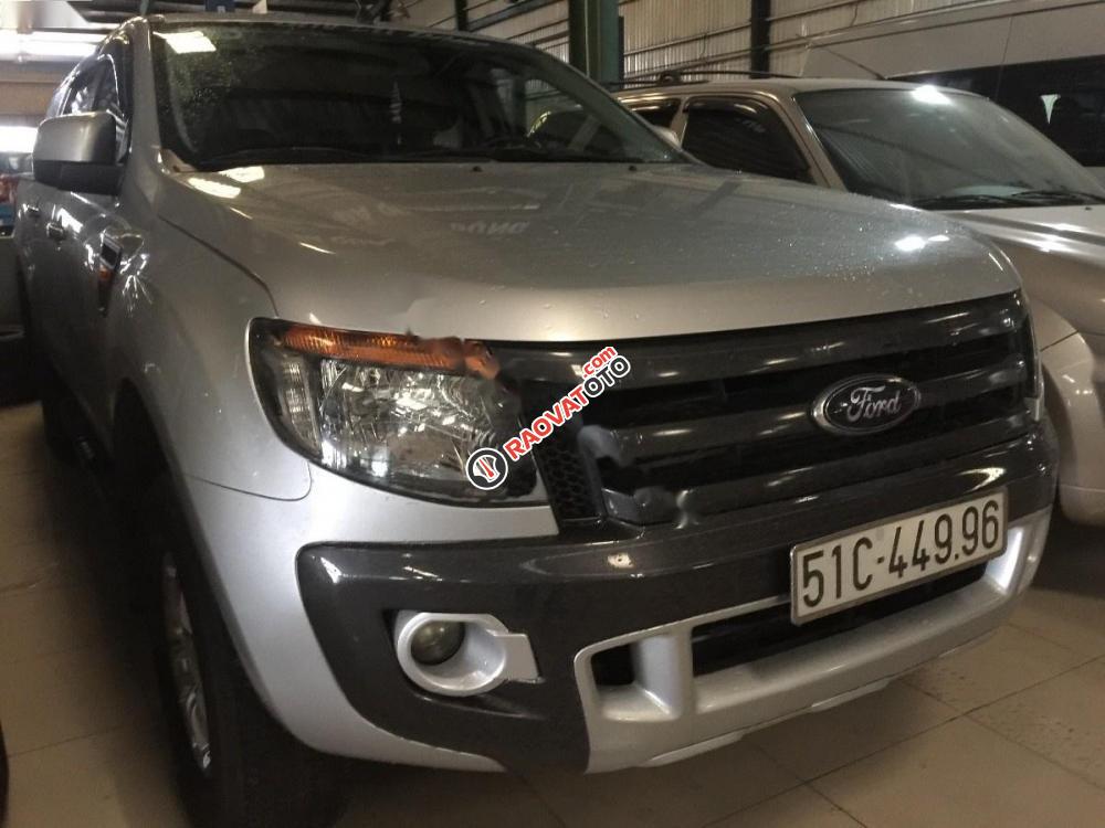 Bán Ford Ranger XLS đời 2014, màu bạc, nhập khẩu nguyên chiếc, giá 498tr-0