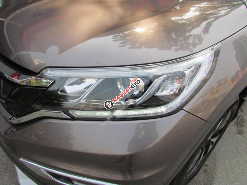 Cần bán xe Honda CR V 2.4 AT đời 2015, màu nâu số tự động, giá 885tr-6