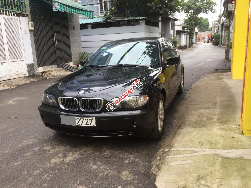 Bán xe BMW 318i SX 2005, zin nguyên, tự động, màu đen cực kỳ sang trọng-1
