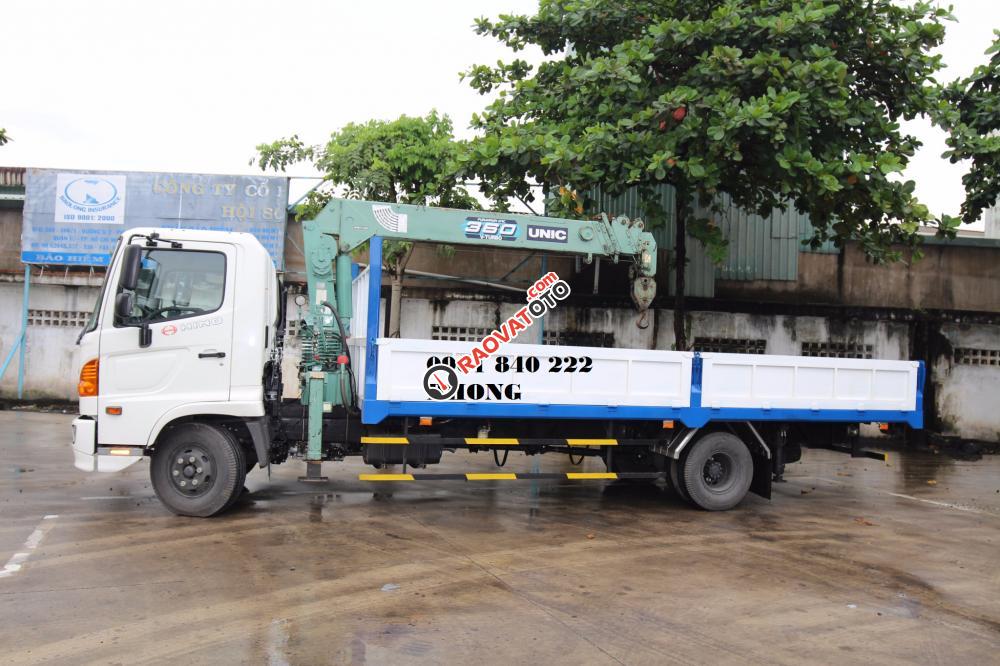 Ở đâu bán xe Hino 6 tấn FC9JLSW gắn cẩu Unic 3 tấn giá rẻ tại TPHCM, có hỗ trợ vay 90%-1