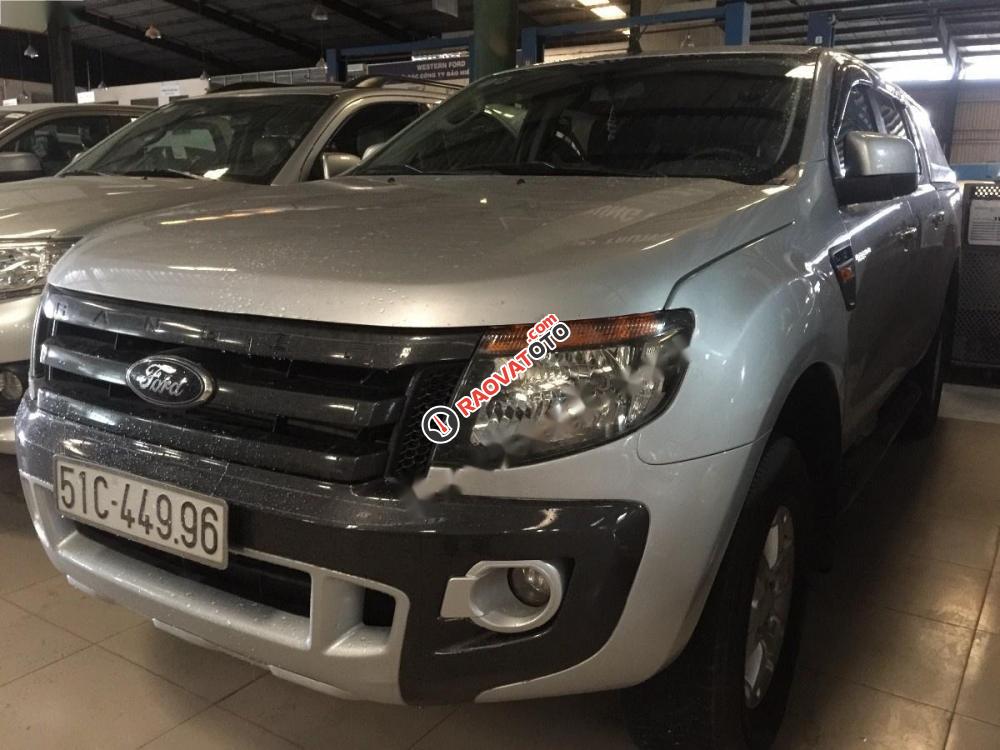 Bán Ford Ranger XLS đời 2014, màu bạc, nhập khẩu nguyên chiếc, giá 498tr-4