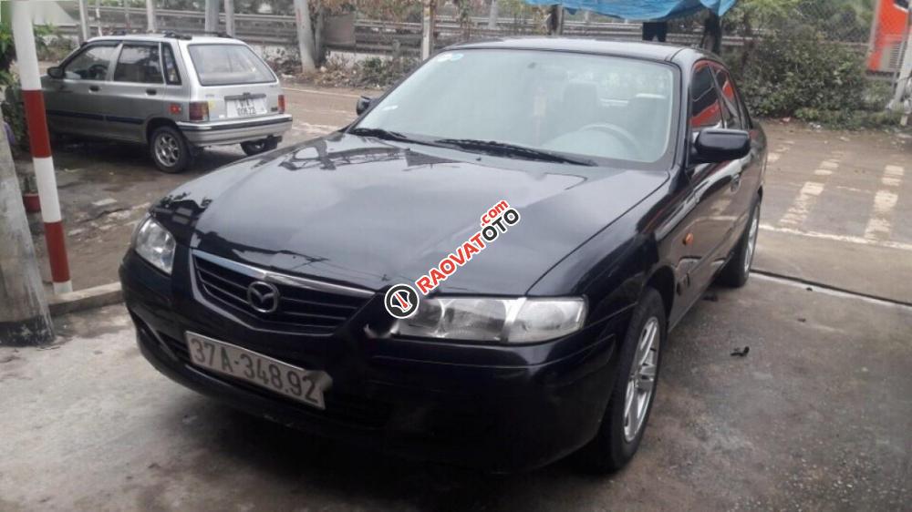 Bán Mazda 626 2.0 MT đời 2002, màu đen, nhập khẩu nguyên chiếc-6