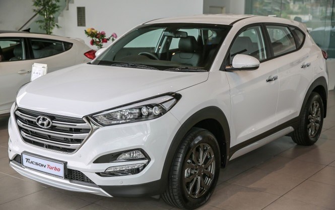 Cần bán xe Hyundai Tucson 2017, màu trắng, nhập khẩu nguyên chiếc-13