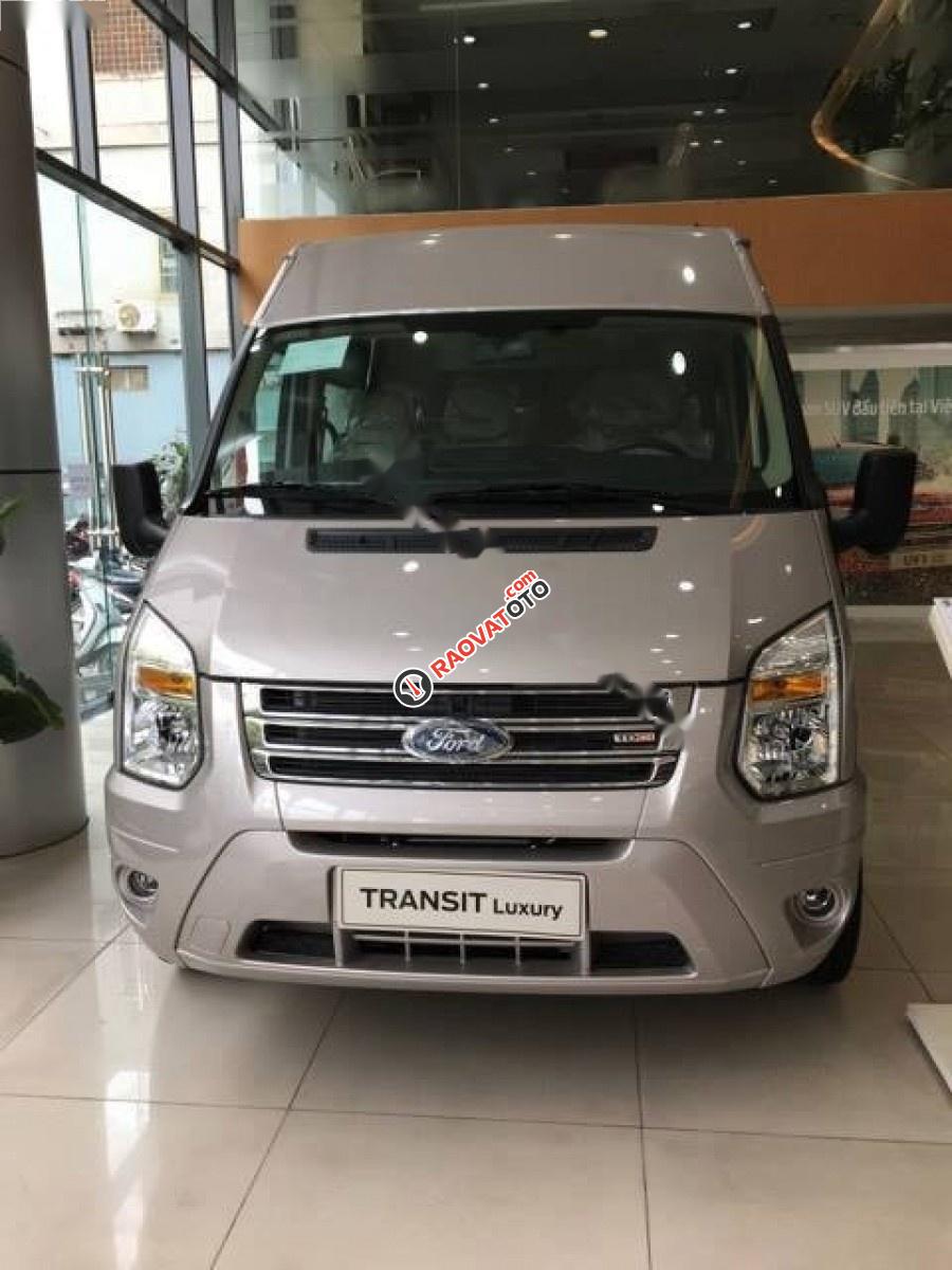 Cần bán Ford Transit đời 2017, màu bạc, giá chỉ 780 triệu-1