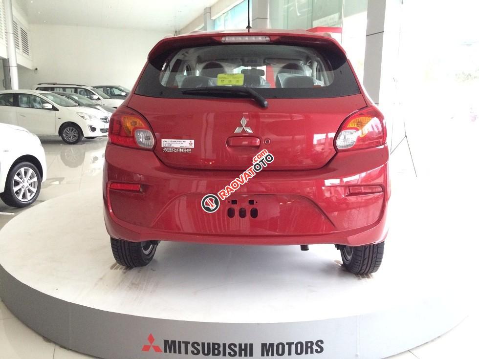 Cần bán xe Mitsubishi Mirage đời 2017, màu đỏ tại Quảng Nam, LH Quang 0905596067-5