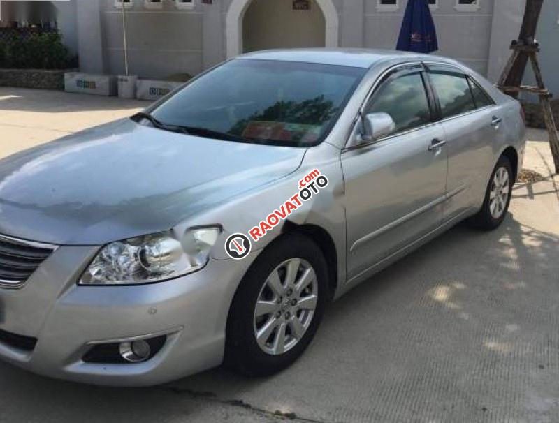 Bán Toyota Camry 2.4G sản xuất 2008, màu bạc xe gia đình-1